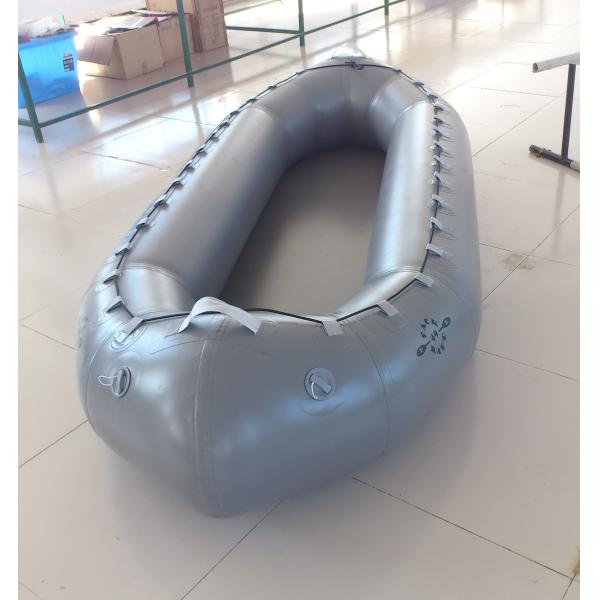 Portable Inflatable Fishing Dinghy , TPU Inflatable Hunting Boat For Durable / Kids