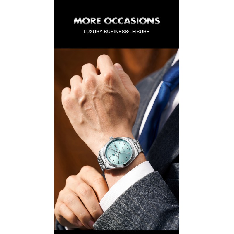 Versatile Metal Watch Replacement Bands Crafted from Stainless Steel Suitable for Various Business Environments