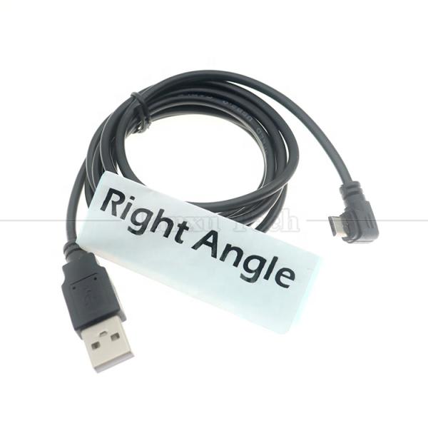 1M 2M 3M 5M Data Charging 90 Degree Right Left Up Down Angle Micro V8 USB Cable