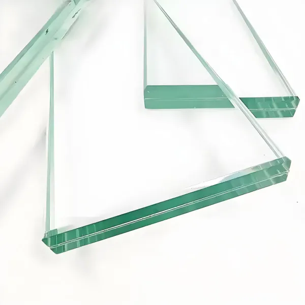 High Safety Laminated Glass Floor Anti Slip Pattern Structural Walkway Panel