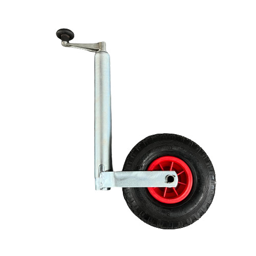 48mm Pneumatic Tyre Trailer Jockey Wheel