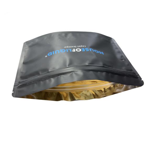 Customized Foil Bag For Tobacco Leaf Packaging Plastic Empty Natural Leaf Cigar Bags