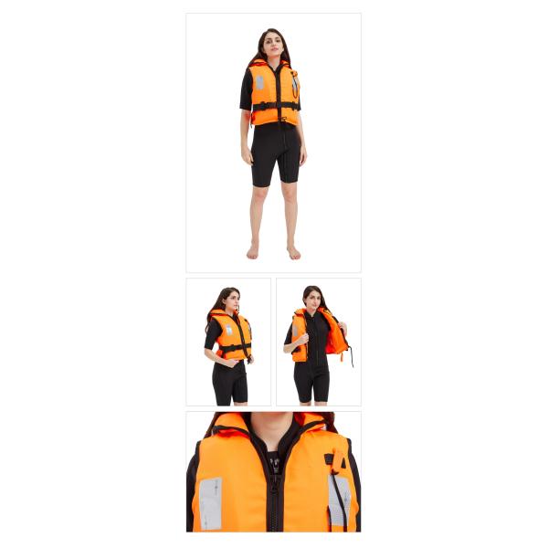 PR100 Polyester oxford Marine Life Jacket for Water Activities