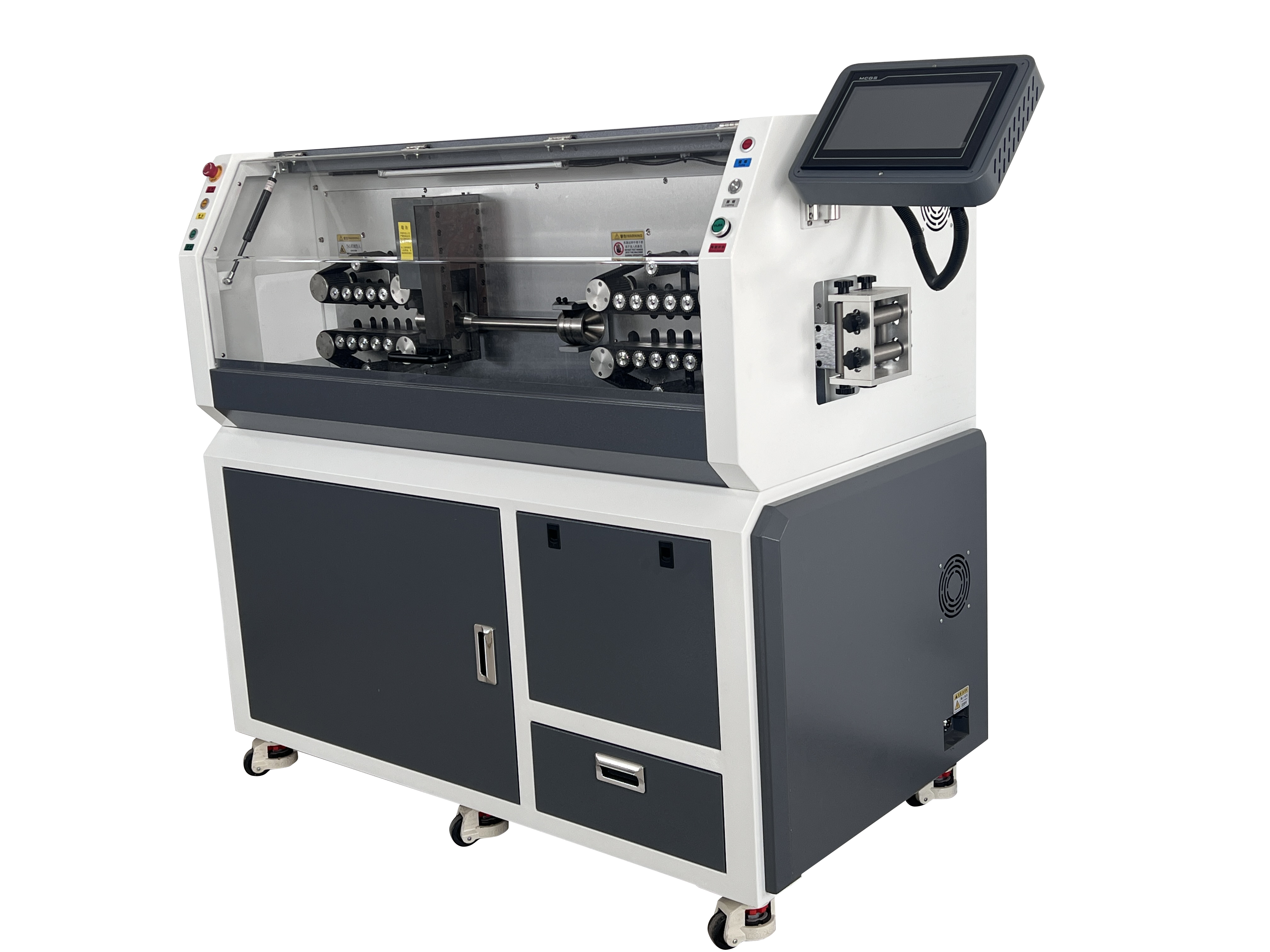 HR-300ST Automatic Power Cable Cutting Stripping Machine Agent Price with High Output 1800W Big Power 300mm² Cable Size Strip