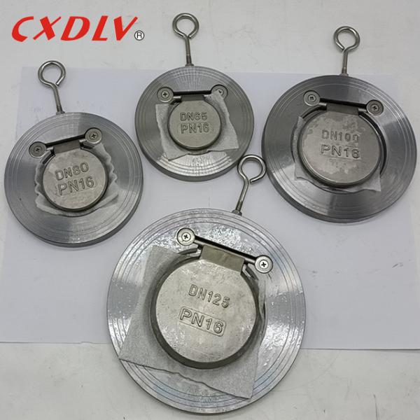 Stainless Steel Swing Check Valve Thin Pattern EPDM Seal