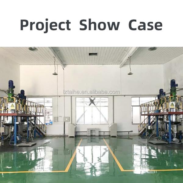 Water Based Paint Making Production Equipment Line Paint Mixing Machine For Pigment