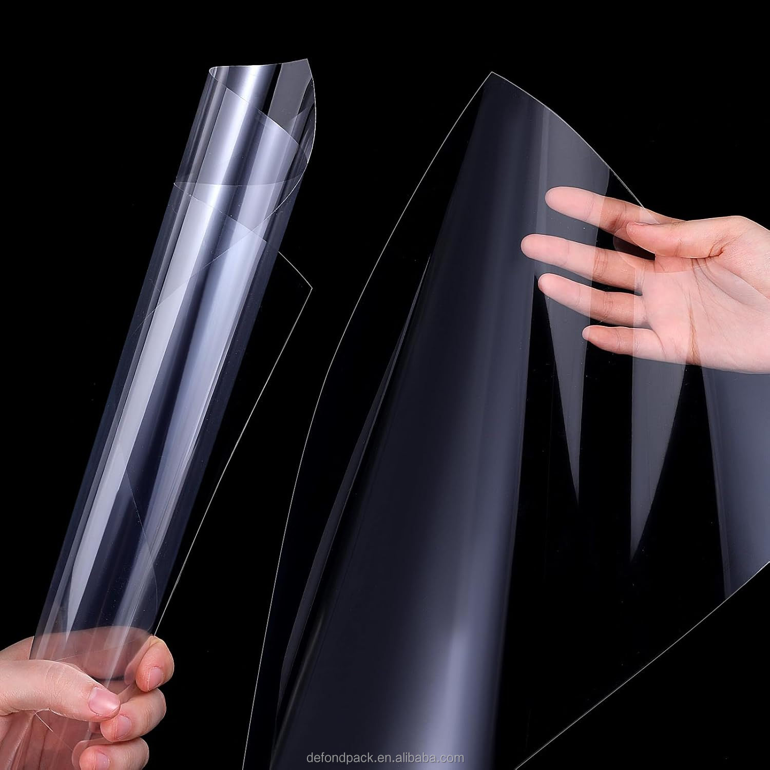 Plastic Sheet PET Material Roll Sheets Eco-friendly RPET Pet Roll PETG Plastic Sheets Thermoforming for Vacuum Forming