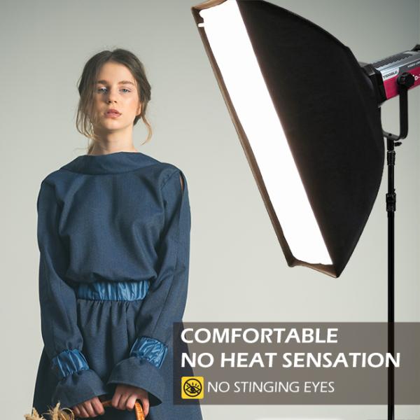 Large spotlight 300w fill light can be matched with a soft box, suitable for studio photography