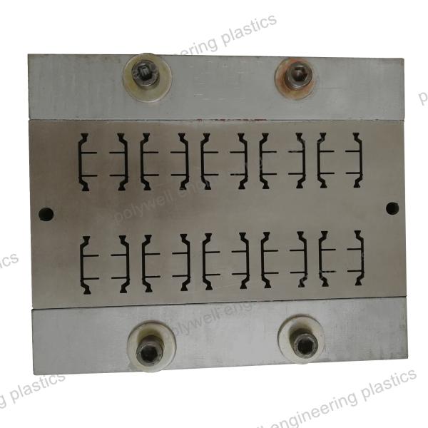 Customized Size Plastic Extrusion Mold For Polyamide Heat Insulation Profile