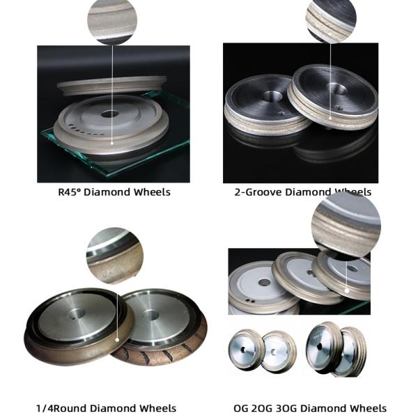 Cheap diamond coated flat lap wheel polishing Angle diamond grinding wheels