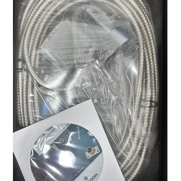 EPRO PR9268/302-100 Absolute Vibration Transducer Horizontal Version ≤100°C with Armored 8m Cable and Open Cable End