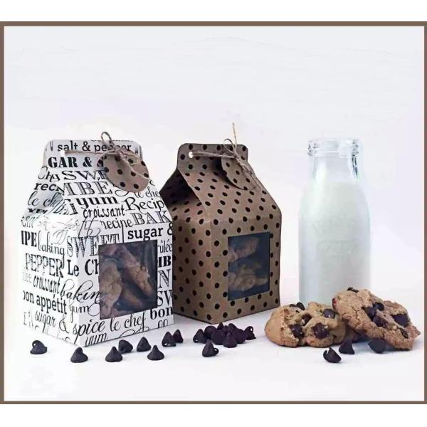 Customized Printing Christmas Cupcake Boxes