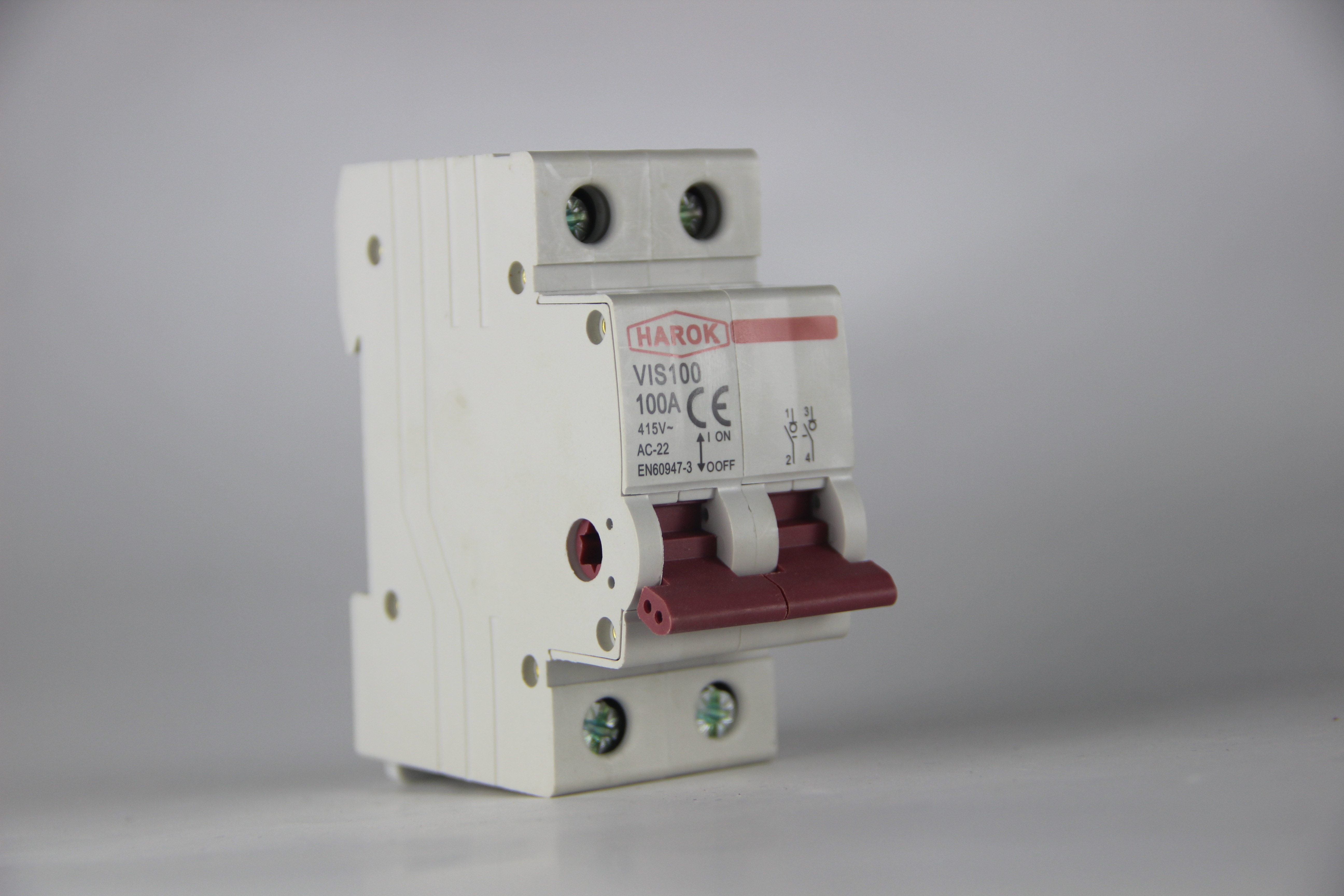 VIS100 2P 63A Main Switch Isolating Circuit Breaker Household Function