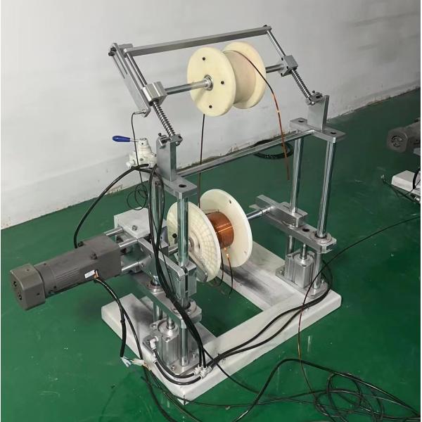 Vertical Flat Wire Coil Winder Automatic Customizable