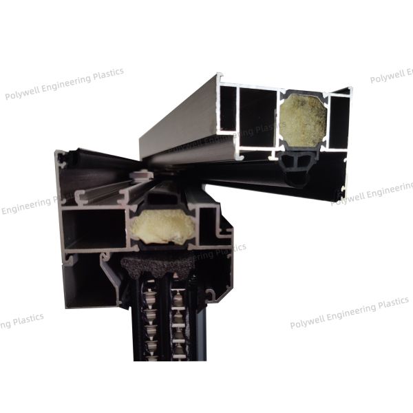 70mm Single Screw Extruder Produce Polyamide Profile Insert Into Aluminum System Window