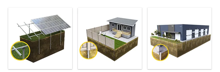 Hot Dipped Galvanized Earth Screw Ground Helical Screw Pile for Solar Mount