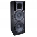 Dual 15" Cabinet Audio System Loudspeaker For Live Sound Bands