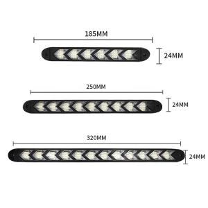 Waterproof Arrow LED Day Time Running Light DC 12V Sequential Led Turn Signals