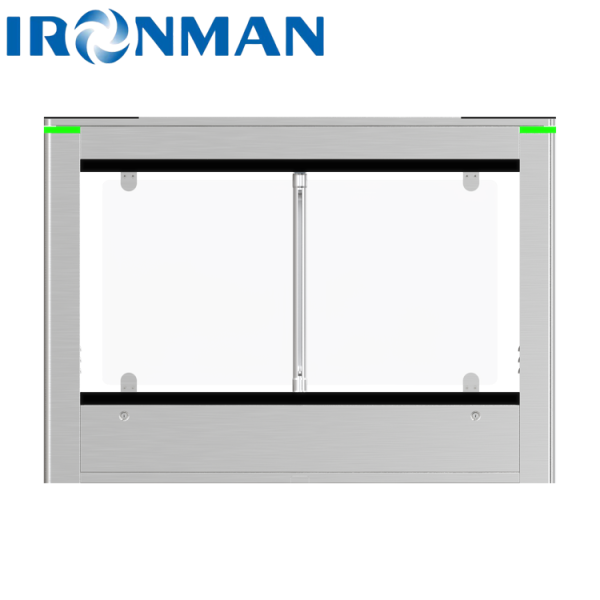 Brushless Motor Automatic Swing Turnstile | Smart Access Control Pedestrian Barrier Gate for Commercial Buildings, Fast & Silent Operation