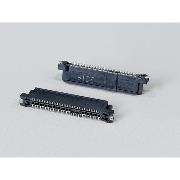 High-Speed SAS 68P SMT Female Connector 30U" Gold Terminal PCB Electronic Signal Connector for Servers, Data Centers, RAID & Automotive Systems