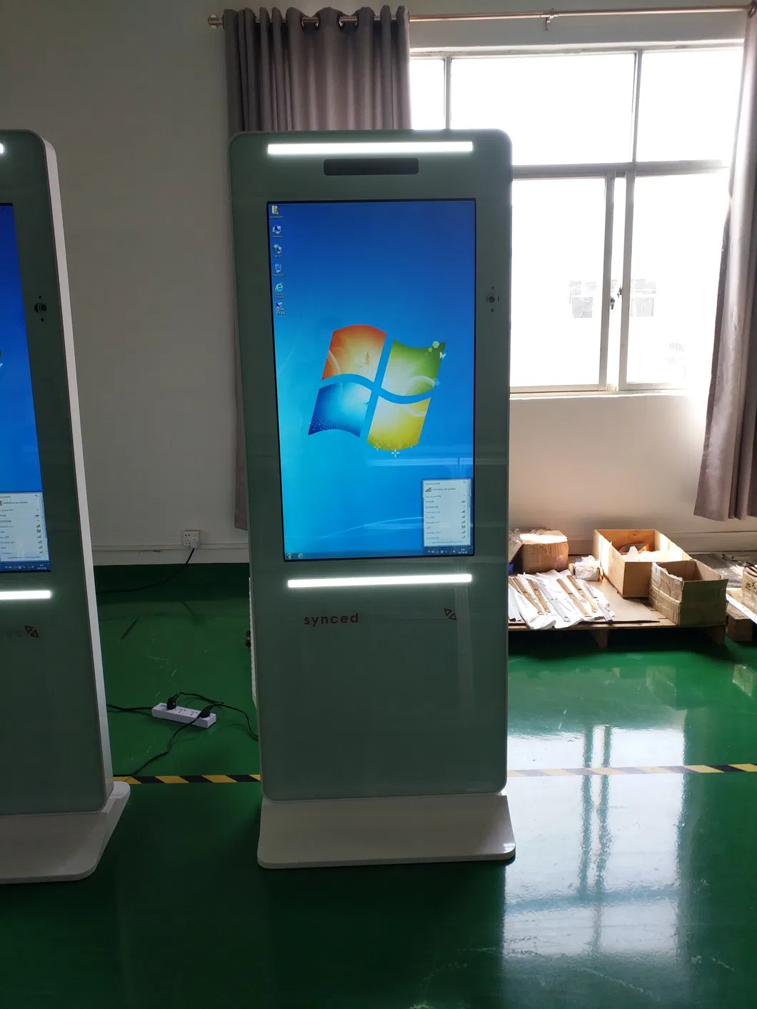 49inch Touch Screen Kiosk Build in PC and Camera Logitech C930