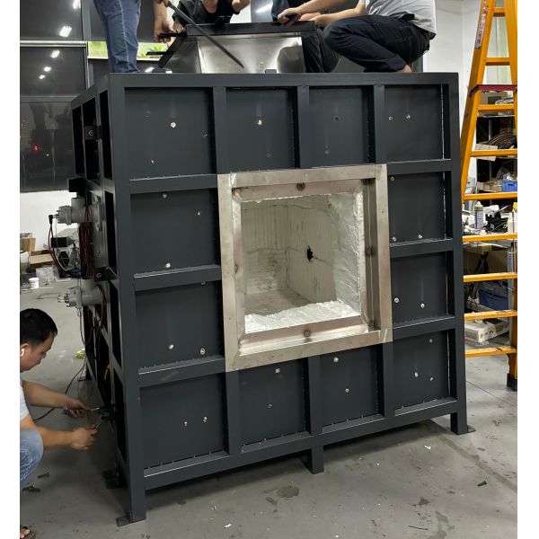 DX Steel Structure Fireproof Coating Testing Furnace