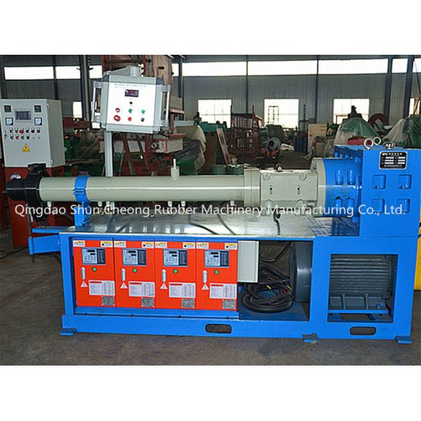 customized silicone strip production line/rubber extruder machine