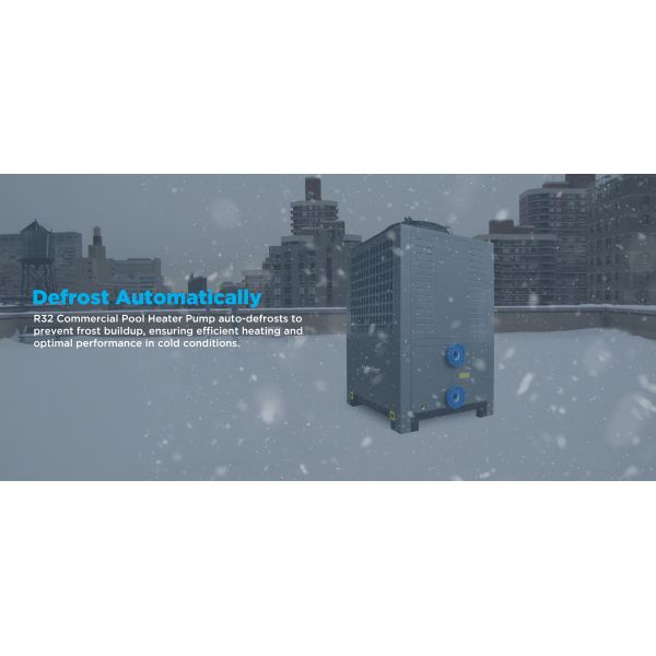 103kW R32 Commercial Pool Heat Pump With Smart Control Features
