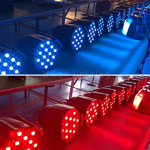 LED 54x3w RGBW Multi Colors Indoor IP20 Aluminum LED Par Stage DMX Lights