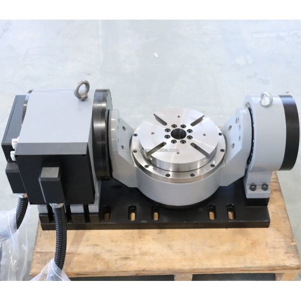 Detailed view of precision bearing system