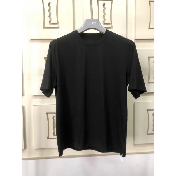Men's Breathable 100% Cotton Screen Printing Loose Customized LOGO