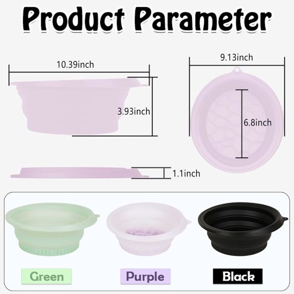Multi Purpose Foldable Ice Bowl