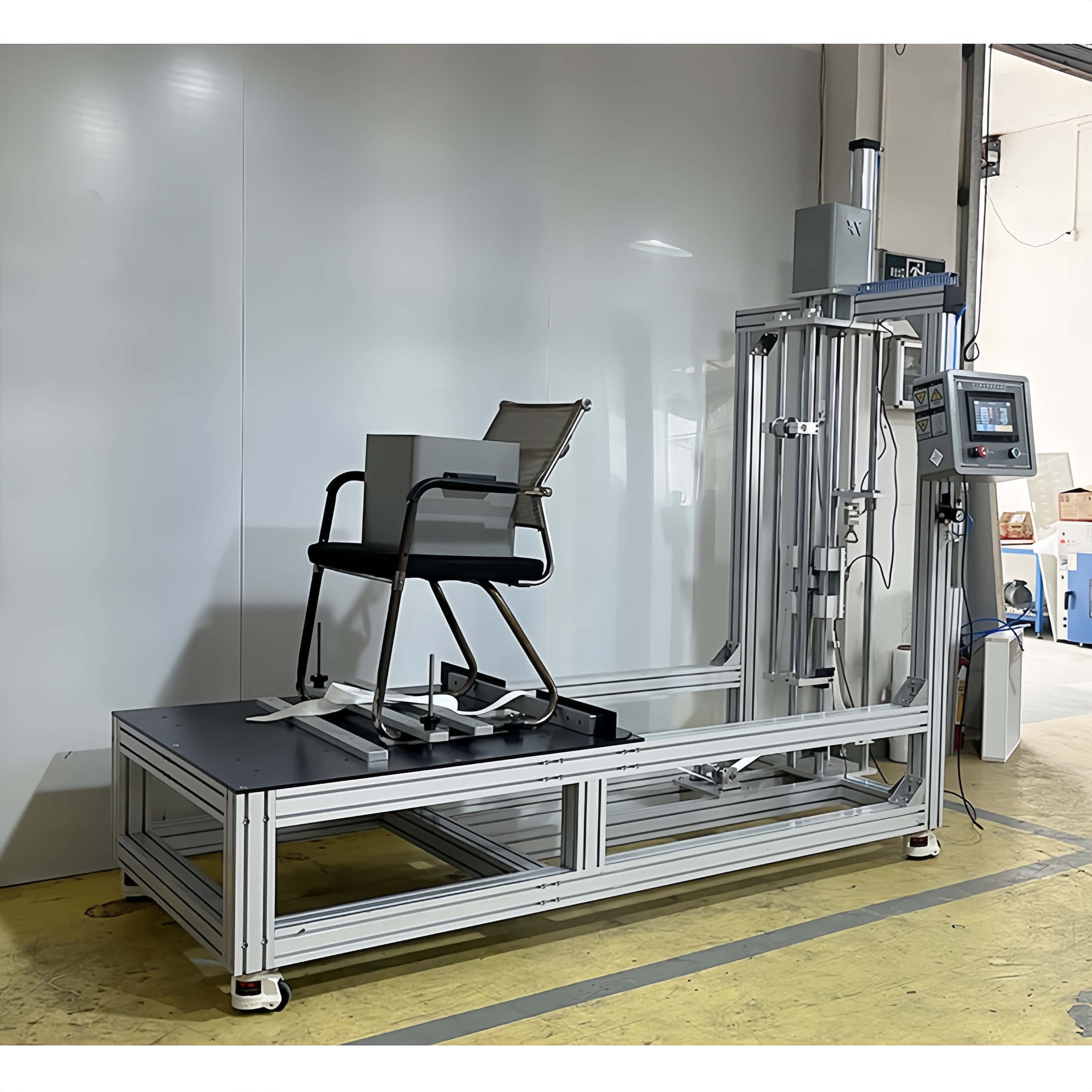 Chair Frame Load-Bearing Capacity Testing Equipment and Office Chair Structural Strength Testing Machine