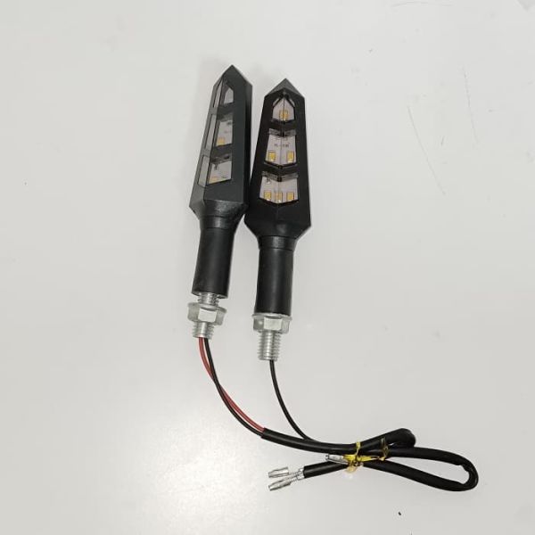 Motorcycle Led Mini Winker Universal With Wires Light Bulb Blinker