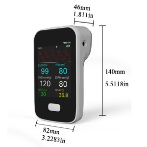 Heart Rate Measurement Multi Parameter Patient Controller Data Transfer To