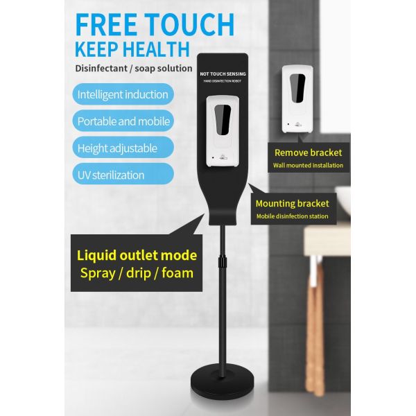 Mobile Intelligent Induction Hand Sanitiser Dispenser
