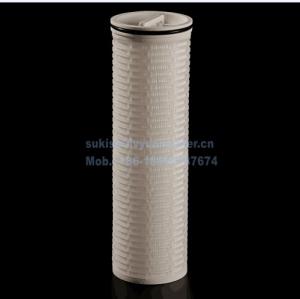 Buy cheap Pleated 100 Micron 60inch 165mm Reverse Osmosis Membrane Filter product