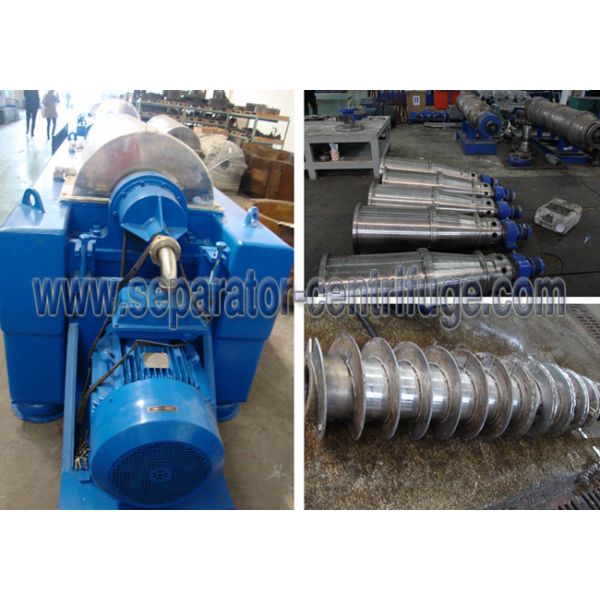 Large Capacity Continuous Decanter Food Centrifuge for Fruit Juice