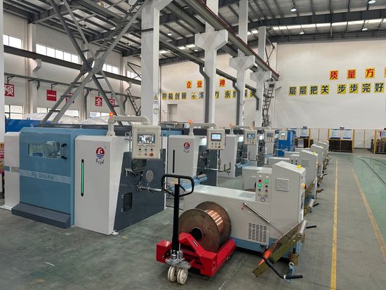 Tinned Wire Stranding Copper Wire 630 Double Twist Bunching Machine Fuchuan