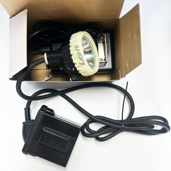 Rechargeable LED Mining Lamps Featuring Corded Cap Design with 10000lux Brightness Suitable for Heavy Industrial and Mining