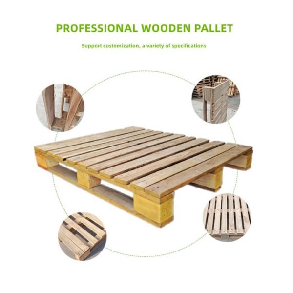 Single Face Non Fumigation Pallets New Pine Wood European Standard Pallets