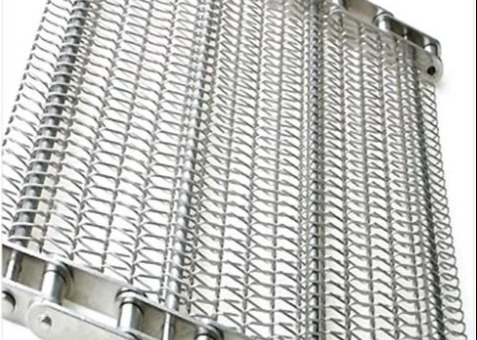 Buy cheap Spiral Cooling Tower Chain Mesh Conveyor Belt Air Cooled product