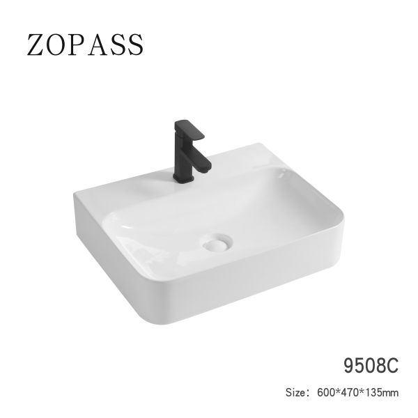 Countertop Mounted Sanitary Ware Basin For Hotel Home Bathroom