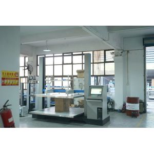 Electronic Carton Compression Tester , Computer Servo Box Carton Compressive