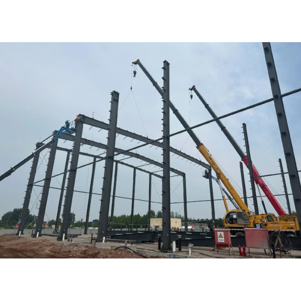 2025 prefabricated hot-rolled H-shaped steel structure framework building
