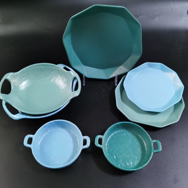 Tableware Kitchenware Raw Material 100% Melamine Moulding Compound Powder
