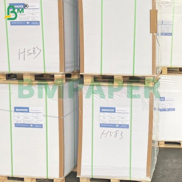 320 330gsm Two Side Coated Black Core Glossy Art Paper Sheets