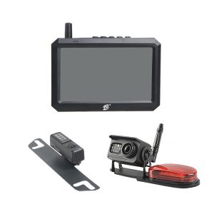 Buy cheap High Brightness DVR Wireless Backup Camera Monitor Metal Material product