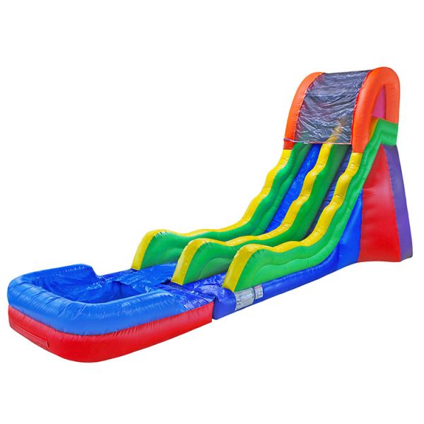 Blue Giant Water 22 Foot Double Adult Cheap Inflatable Lake Tower Climbing