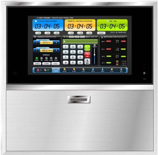 High Efficiency Filtration Ceiling Laminar Air Flow System Current And Airflow Compensation Function